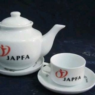 bộ trà in logo