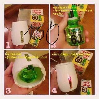 máy đuổi muỗi nhật bản 60 ngày