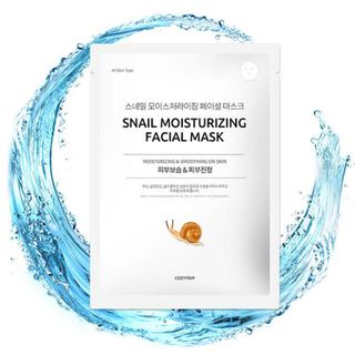 Mặt Nạ Dưỡng Ẩm Chuyên Sâu Làm Mờ Nếp Nhăn SNAIL MOISTURIZING FACIAL MASK
