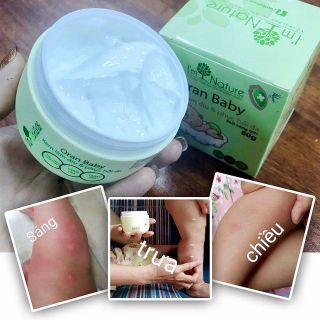 Kem Oran Baby I’m Nature làm dịu phục hồi da cho bé