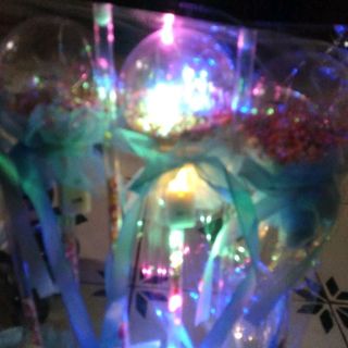 quả cầu pha lê phát sáng