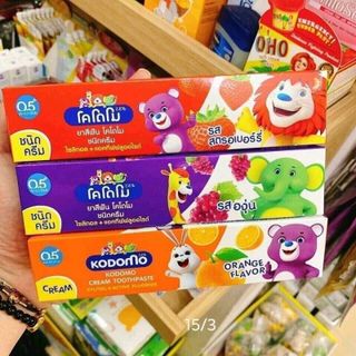 kem đánh răng kodomo kids