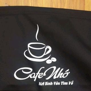 tạp dề in logo