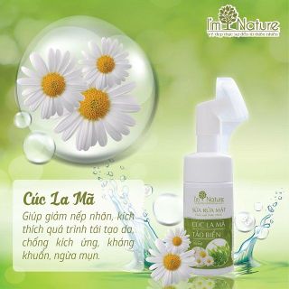 Sữa rửa mặt I’m Nature – Sạch mụn dưỡng da trắng hồng
