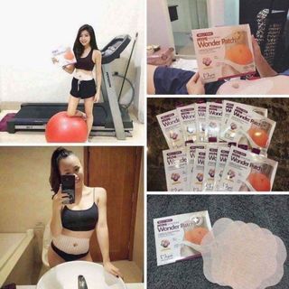 Dán tan mỡ bụng mini hàn quốc
