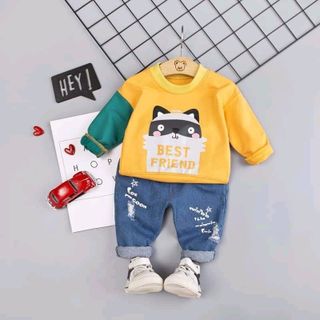 Sét sói cái quần rin cho bé trai