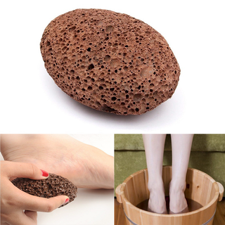 Đá núi lửa chà gót chân tự nhiên size nhỏ