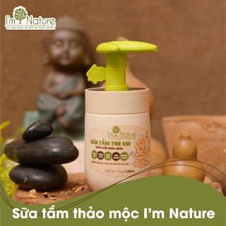 Sữa tắm bé thảo dược I’m Nature – Giúp bé yêu khỏe mạnh hơn