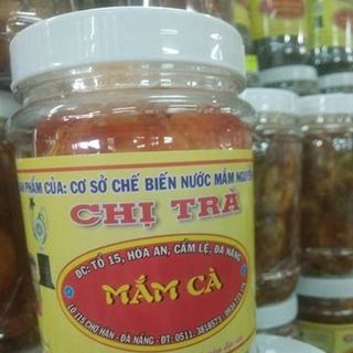 MẮM CÀ CHỊ TRÀ ĐÀ NẴNG HŨ 500g