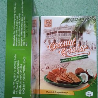 BÁNH DỪA NƯỚNG THÁI BÌNH HỘP 250g