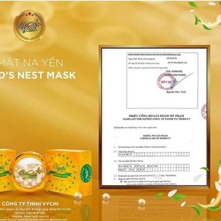 Mặt Nạ Yến VyChi– Da Đẹp Sau Một Đêm