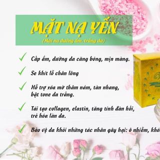 Mặt Nạ Yến VyChi– Da Đẹp Sau Một Đêm