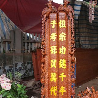 Cuốn Thư Câu Đối Hồng Trĩ