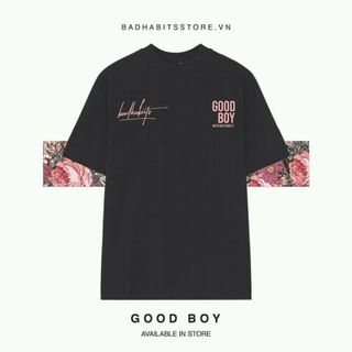 T-SHIRT ĐEN GOOD BOY IN DACLUB