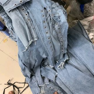 Quần Jeans Nữ Đan dây sêcxy