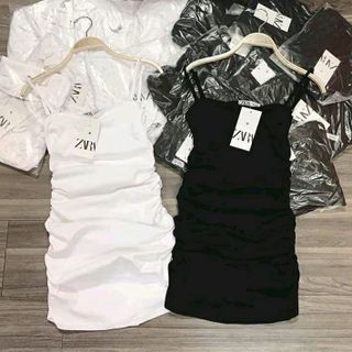 Váy 2 DÂY BODY NHÚN