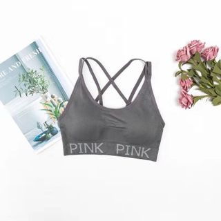 Áo tập 3 lỗ Pink dây 2019