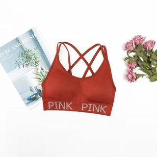 Áo tập 3 lỗ Pink dây 2019