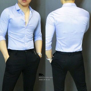 Áo sơ mi lụa nam
