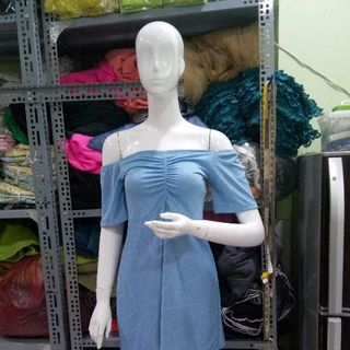 Đầm bet vai teen