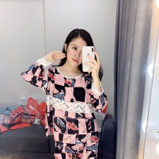 Đồ bộ ngủ chất kate mát