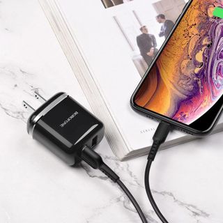 BOROFONE - Bộ Cóc Cáp Sạc BA25 Cổng Lightning