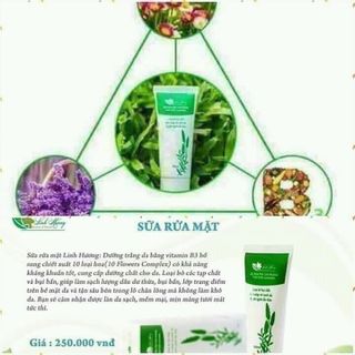 sữa rửa mặt cai cấp Linh Hương