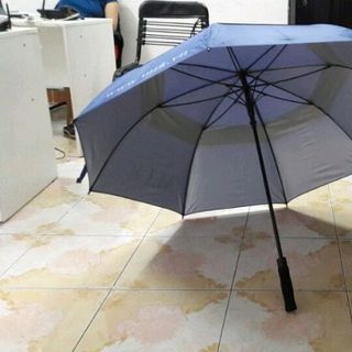 dù cán thẳng in logo quảng cáo