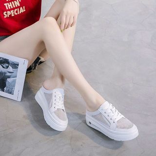 Giày sục đế độn cao cấp