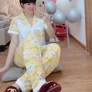 Đồ bộ chất lụa mát