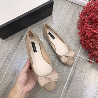 Giày Búp bê đế bệt đính nơ