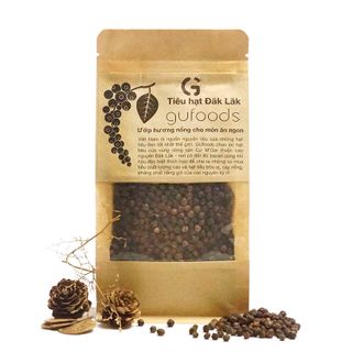 Tiêu hạt Đăk Lăk GUfoods túi 200g