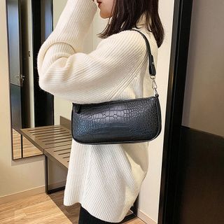 Túi xách nhỏ đeo vai vân cá sấu hàng cao cấp D673