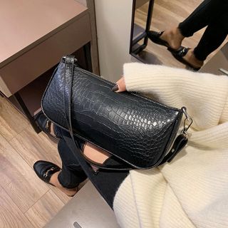 Túi xách nhỏ đeo vai vân cá sấu hàng cao cấp D673