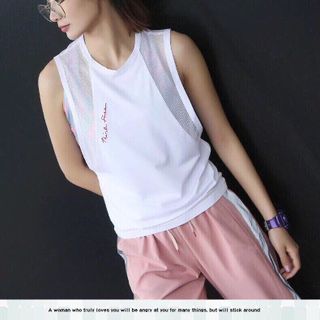 Áo tập Tank phối lưới