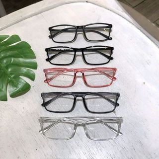 Mắt kính giả cận gọng vuông