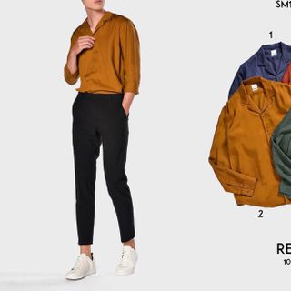 ÁO SƠ MI NAM CỔ VEST