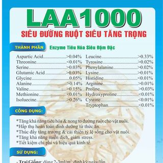 LAA 1000 Enzyme tiêu hóa đậm đặc