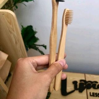 bàn chải đánh răng gỗ tre giá rẻ