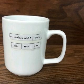 các mẫu cốc sứ trắng bát tràng