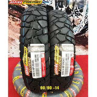 Vỏ xe Aspira Premio size 90/90-14 cho xe Vario Airblade Luvias PCX Click 125