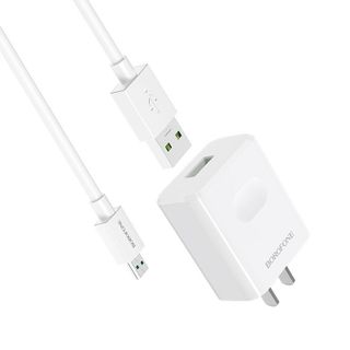 BOROFONE - Bộ Cóc Cáp Sạc Nhanh BA32 Cổng Micro