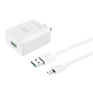 BOROFONE - Bộ Cóc Cáp Sạc Nhanh BA32 Cổng Micro