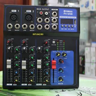 Mixer F4 USB Bluetooth-mẫu 2019