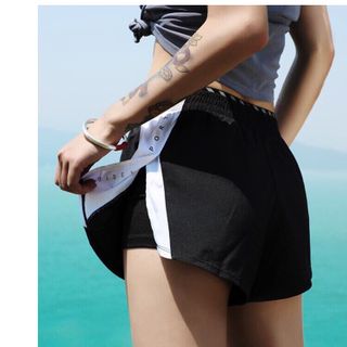 Quần tập đùi phối màu 2019