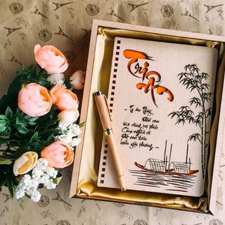 bộ quà tặng gỗ 20/11