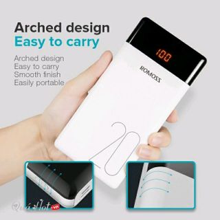 PIN SẠC DỰ PHÒNG ROMOSS 20000MAH giá sỉ