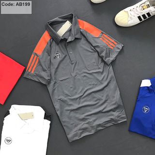 Thun nam cổ bẻ thể thao giá sỉ