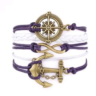 Vòng tay da nhiều tầng phong cách mới nhiều mẫu nha các bạn