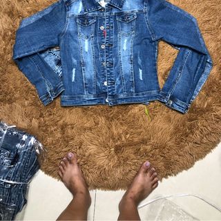 Áo khoát jeans nữ